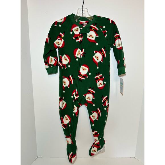 Carter’s  sleeper 18M NWT Santa Claus Christmas - Picture 1 of 3